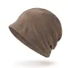 Sombrero de pelo cálido otoño e invierno a prueba de frío protección cálida para el cuello a prueba de viento para hombre y mujer variedad de punto pañuelo para la cabeza cuello jersey sombrero trenzado