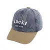 Gorra de Béisbol de Mezclilla Estilo Coreano, Gorra de Pico Casual Retro Americana, Nuevo Sombrero de Suerte para Niños de Otoño, Sombrero Transfronterizo