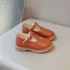 Zapatos de Cuero para Niñas con Suela Suave, Zapatos de Princesa para Bebé, Modelo Primavera 2026, Zapatos Negros de Rendimiento para Niñas Pequeñas, Zapatos Individuales para Niños