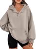 Sudadera con capucha de estilo europeo y americano, con cuello en V y agujeros para los pulgares, forrada de algodón, top casual 2025