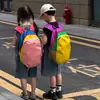 Mochila de Contraste de Color Dopamina para Niños y Niñas, Mochila de Gran Capacidad para Estudiantes de Primaria, Nueva Bolsa Transfronteriza de Senderismo para Niños