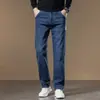 Jeans Masculino Juvenil Versátil Casual Elástico Confortável de Perna Reta Resistente ao Desgaste Nova Coleção Primavera/Outono 2026 Venda por Atacado