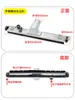 Accesorios Industriales para Aspiradora Grandes de 50 mm Cabezal de Aleación de Aluminio Cabezal de Succión Mopa para Polvo Cepillo para Pisos Universal Fábrica Polvo