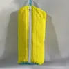 Bolsa de Lavado para Zapatos de Chenilla para Lavadora, Almacenamiento con Cremallera Amarilla Antideformación, Duradera y Multifuncional