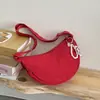 Bolsa casual de nylon estilo japonês para mulheres, nova bolsa de ombro para o verão, bolsa transversal simples estilo bolinho