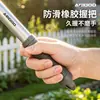 Pás de jardinagem para atacado para cavar terra e plantar vegetais, enxada dupla para uso em jardim doméstico