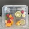 Caja de Almuerzo Desechable con Múltiples Compartimentos, Caja de Almuerzo para Llevar, Engrosada con Tapa, Caja de Comida Rápida para Llevar Multiespecificación, Fuerte Venta al por Mayor