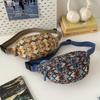 Bolso bandolera retro de lona a cuadros para mujer, estilo informal, cruzado, estilo 2025, ideal para viajes y riñoneras.
