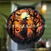 Atrapasoles acrílicos de Halloween transfronterizos, araña, calabaza, murciélago, colgantes de decoración de jardín, al por mayor en stock