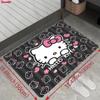 Alfombrilla de Piso Antideslizante de Franela para Baño Transfronteriza, Felpudo para Entrada de Baño, Alfombrilla de Piso Doméstica Impresa Absorbente de Agua, Felpudo