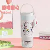 Vaso de Hielo de Acero Inoxidable 316 de Gran Capacidad para Hombres y Mujeres, Vaso Termo con Popote y Revestimiento de Cerámica de Aspecto Superior Personalizado