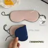 Máscara de Ojos Bloqueadora de Doble Cara Especial para Dormir de Seda de Hielo Transpirable con Colgante para las Orejas para Descanso del Almuerzo para Aliviar la Fatiga y Máscara de Ojos Cómoda
