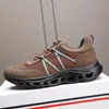 Nuevos Zapatos Deportivos Casuales para Hombre, Marca Trendy de Lujo Ligero, Zapatos para Correr Antideslizantes y Resistentes al Desgaste, Zapatos Casuales de Moda Transpirables Amortiguadores con Suela Suave
