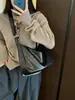Bolsa Tote Grande Capacidade Nova de Verão, Bolsa Transversal Simples Feminina 2026, Bolsa de Ombro Macia Vintage para Estudantes Universitários