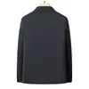 Chaqueta acolchada de algodón para hombre con relleno de lana y seda de morera, adecuada para otoño e invierno, estilo business casual, diseñada para hombres de mediana edad y mayores, disponible en tallas grandes M-7X