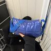 Internet celebridade moda personalizada temperamento simples bolsa de ombro feminino 2023 outono e inverno novo pequeno saco mensageiro de cor sólida fresca