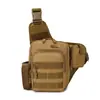 Bolsa Transversal Tática Nova Transfronteiriça, Bolsa de Ombro para Fãs Militares, Bolsa de Ombro Multifuncional para Exterior, Bolsa de Peito Portátil para Viagem Masculina