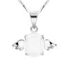 Plata esterlina 925 lindo colgante de huevo de Ángel pequeño para mujer fabricantes coreanos al por mayor al contado