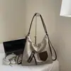 Bolso de Hombro Multiusos Nuevo Otoño 2025 Bolso Tote de Moda para Mujer Mochila de Gran Capacidad Casual con Textura de Moda