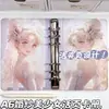 Vestido de Casamento Menina Bonita A6 Álbum de Cartões de Folha Solta Anime de Alto Valor Menina Bonita Caderno Diário Couro Fivela Magnética Caderno