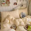 26 modelos nuevos de juegos de sábanas de cuatro piezas para habitaciones de dormitorios estudiantiles, juego de ropa de cama de tres piezas suave, cómodo, simple, estilo ins