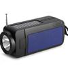 Novo Mini Alto-falante Bluetooth Sem Fio Lanterna Solar Dupla Portátil Ao Ar Livre FM Bluetooth Alto-falante