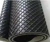 Correia Transportadora Plana de PVC Verde e Branca Tira Guia Lateral com Padrão Correia Transportadora de PU Correia Industrial