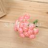El fabricante suministra decoración para sala de estar flores artificiales flores de simulación de setas pequeñas decoración de sala de estar para empresa florero exhibición de mesa planta de setas