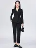 Sobretudo Feminino de Comprimento Médio 2023 Novo Vestido de Outono e Inverno Vestido Profissional OL Fashion Casaco Elegante Terno Cyber Celebridade