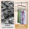 Perchero Multifuncional de Madera Maciza para Uso Doméstico, Adecuado para Colgar Ropa, Corbatas, Camisolas, Bolsos, y un Organizador de Almacenamiento con Múltiples Ganchos para Dormitorios Estudiantiles