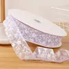 Fornecimento Direto da Fábrica de Fitas de Renda Impressas Pintadas por Spray de 5cm, Laços Feitos à Mão, Acessórios para Roupas, Fitas Decorativas Vazadas