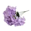 Nuevo ramo decorativo de hortensias artificiales para bodas, flores falsas, accesorios de estudio fotográfico de bodas con hortensias artificiales al por mayor