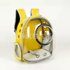 Bolsa para Gato Cápsula Espacial Transparente Lateral Techo Solar Transpirable Portátil Mochila para Mascotas Portátil al Aire Libre Mochila Transparente Bolsa para Mascotas