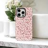 Lista de Comercio Exterior Más Vendido Rosa Estampado de Leopardo Manzana 16Pro Funda de Teléfono Dos en Uno Iphoneair Funda Protectora Anticaídas