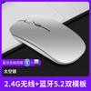 Mouse novo transfronteiriço de três modos sem fio Bluetooth 2.4G longa duração silencioso recarregável luz respiratória explosões Amazon