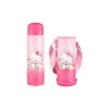 Copo Térmico Autêntico Kuromi Cão de Orelhas Grandes Sanrio Hello Kitty para Estudantes Portátil Desenho Animado Anime Copo para Beber
