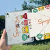 Funda ins gatito y pez adecuada para tableta iPad 10/11 generación cubierta protectora air8/7 linda Y-fold mini6 caricatura