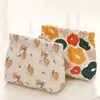 Suministros de Viaje Portátiles para Mujer, Gran Capacidad, Portátil, Bolso Pequeño de Mano para Niñas, Bolsa para Guardar Maquillaje, Almacenamiento Práctico