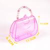 Bolsa Transparente Caja de Maquillaje, Caja de Aceites Esenciales, Caja de Belleza, Caja de Esmaltes de Uñas, Caja de Almacenamiento tipo Bolsa, El Color se Puede Personalizar