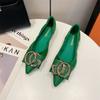 Mocassins Rasos Apontados Femininos Plus Size Influenciadores Transfronteiriços 2026 Primavera Novos com Solas Macias, Sapatos Rasos Versáteis da Moda