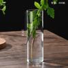 Vaso de vidro reto para plantas hidropônicas, alto borossilicato, vaso de mesa, vaso de flores, ornamentos para arranjos florais, tanque ecológico, garrafa paisagística com musgo