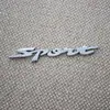 Adesivos de carro metálicos 3D tridimensionais SPORT logo modificado logo de carro esportivo adesivos de carro de personalidade adesivos de decoração de aparência