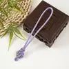 Datura Nó Chinês Artesanal DIY Cordão para Pingente de Borla Estilo Chinês Utensílio de Jade Wenwan Corda para Pegar na Mão Ornamento Cabeça de Pingente