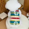 Novos Suéteres de Outono e Inverno para Pets, Roupas de Outono para Pets Estilo Étnico, Roupas Quentes para Gatos, Roupas para Cachorros Bichon, Teddy, Lulu da Pomerânia