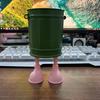 Ins Soporte para Bolígrafos Boca Grande Lindo Estudiante de Aspecto Sofisticado Escritorio Gran Capacidad Papelería Cubo de Almacenamiento Simple Americano Retro