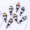 Mini Flor de Mano Accesorios para Fotos Ramo de Rosas de Espuma Decoración de Joyería para Uñas Set de Accesorios de Fotografía