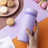 Taza Aislada Zhan Ge para Mujeres y Estudiantes, Taza de Agua Portátil de Acero Inoxidable 304, Capacidad Pequeña, Botella de Agua Personalizable de Regalo