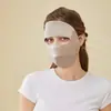 Bohang 2026 Modelo Nuevo Primavera y Verano Mascarilla Facial de Seda, Transpirable para Toda la Cara, Protector Solar Anti-UV Mascarilla Facial de Seda