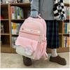 Mochila Escolar de Design Exclusivo para Estudantes Universitárias Simples Versátil Mochila para Computador de Grande Capacidade Leve Mochila para Alunos do Ensino Fundamental Moderna
