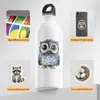 Adesivos de Graffiti de Animais de Desenho Animado Transfronteiriços 50 Peças Adesivos Impermeáveis para Copo d'Água Celular Adesivos de Animais Fofos em Aquarela Venda por Atacado